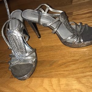 Silver heels